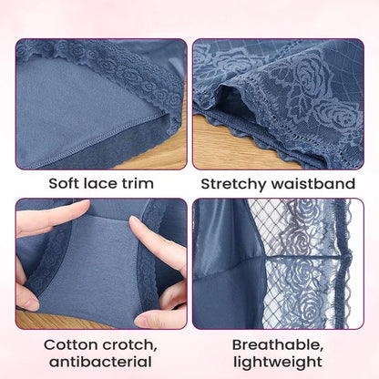 LacyFit 💖Last Day 70% OFF✨⛱️#1 Free Shipping🏆- Silky Comfort High Waist Hiplift Panties