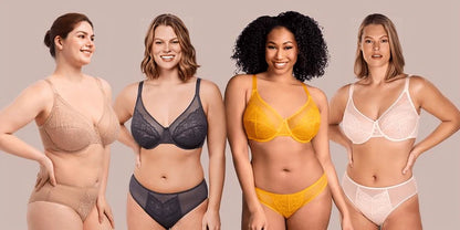 🔥🔥Floral Lace Plus Size Underwire Unlined Unpadded Minimizer Full Coverage Bra