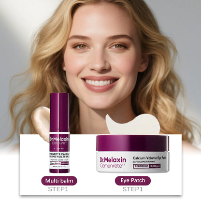 Calcium Volume Multi Balm+Eye Patch 60ea Skin Care Cosmetics with Collagen Extract Elasticity Eye Shiel dSkin Repair