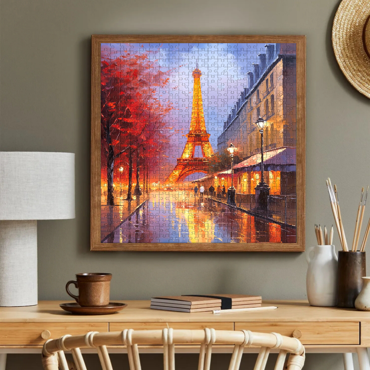 Paris Glow Jigsaw Puzzle 500 1000 Pieces