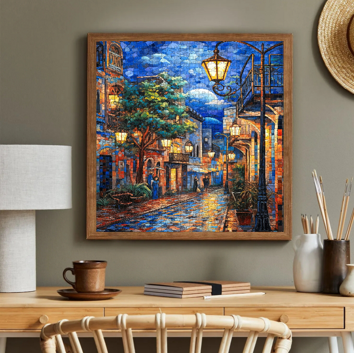 Starlit Boulevard Jigsaw Puzzle 500 1000 Pieces