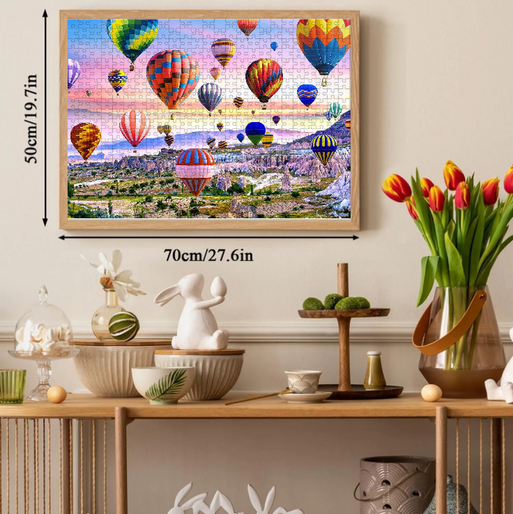 Balloon Wonderland Jigsaw Puzzle 500 1000 Pieces