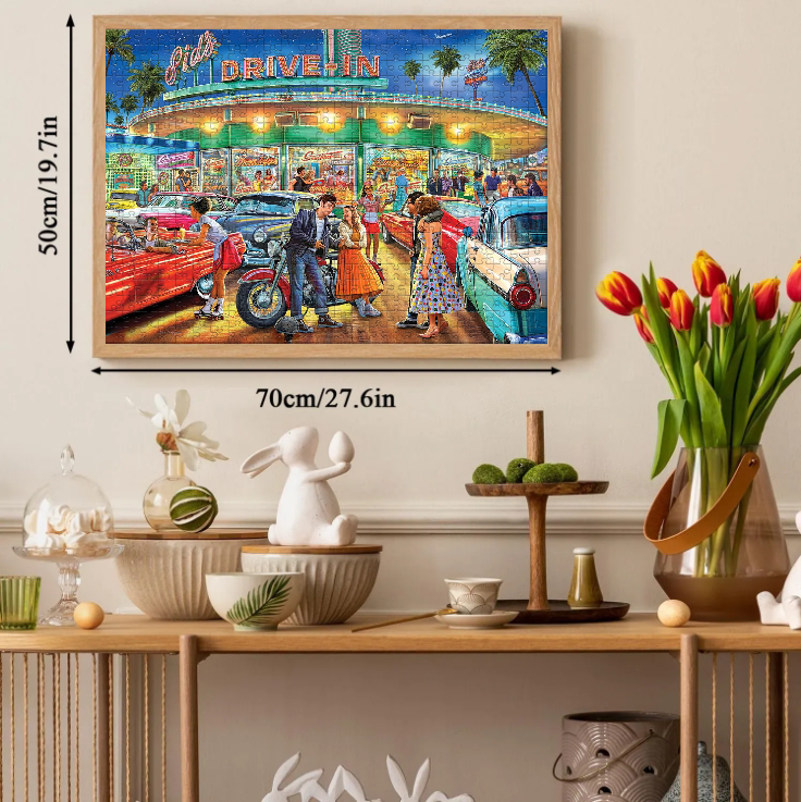 Beach Diner Jigsaw Puzzle 500 1000 Pieces