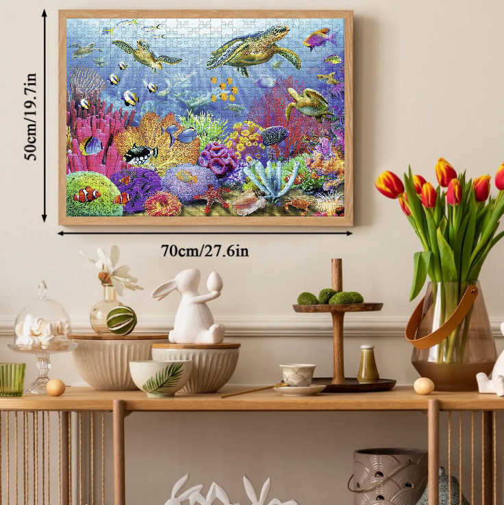 Underwater Wonder Jigsaw Puzzle 500 1000 Pieces