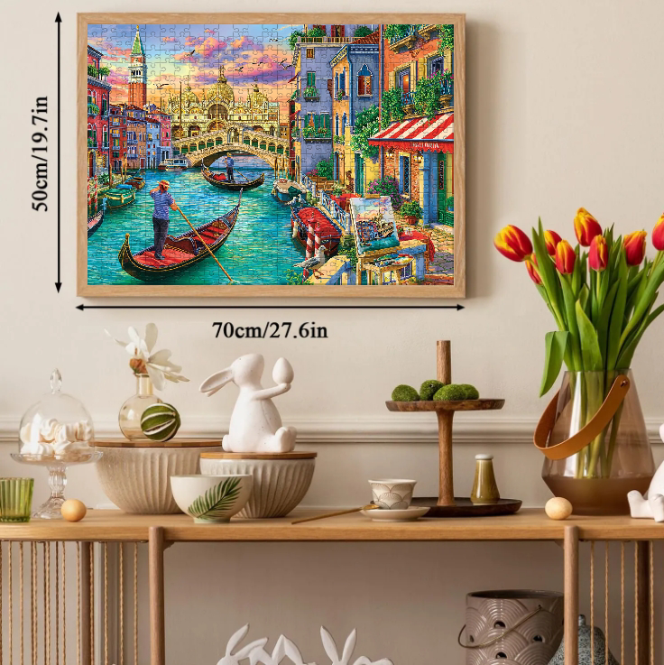 Venetian Charm Jigsaw Puzzle 500 1000 Pieces