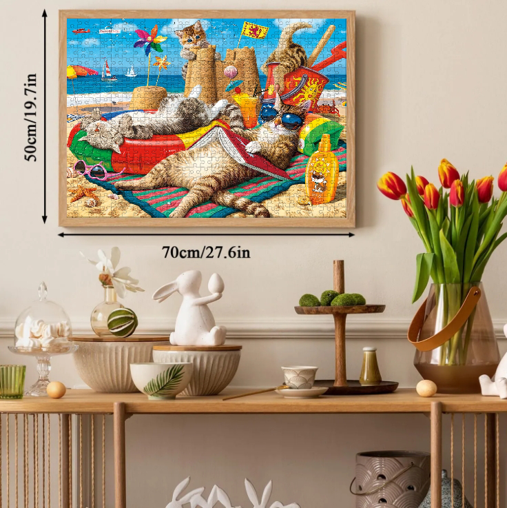 Beach Holiday Jigsaw Puzzle 500 1000 Pieces