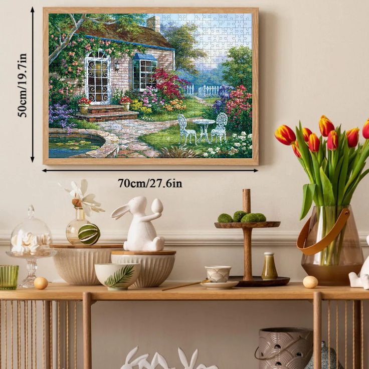 Garden Retreat Jigsaw Puzzle 500 1000 Pieces