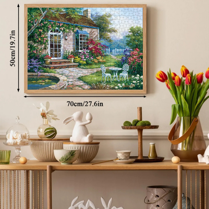 Garden Retreat Jigsaw Puzzle 500 1000 Pieces