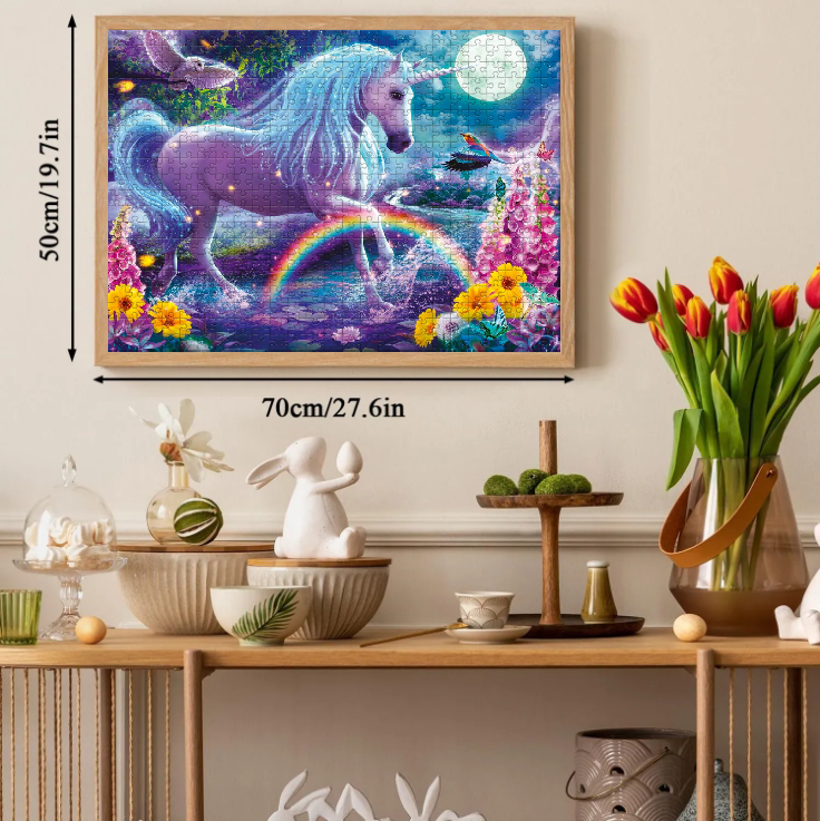 Magical Unicorn Jigsaw Puzzle 500 1000 Pieces