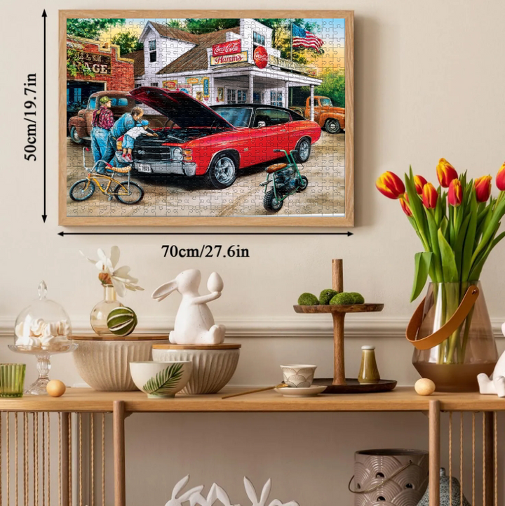 Brave Fire Dogs Jigsaw Puzzle 500 1000 Pieces