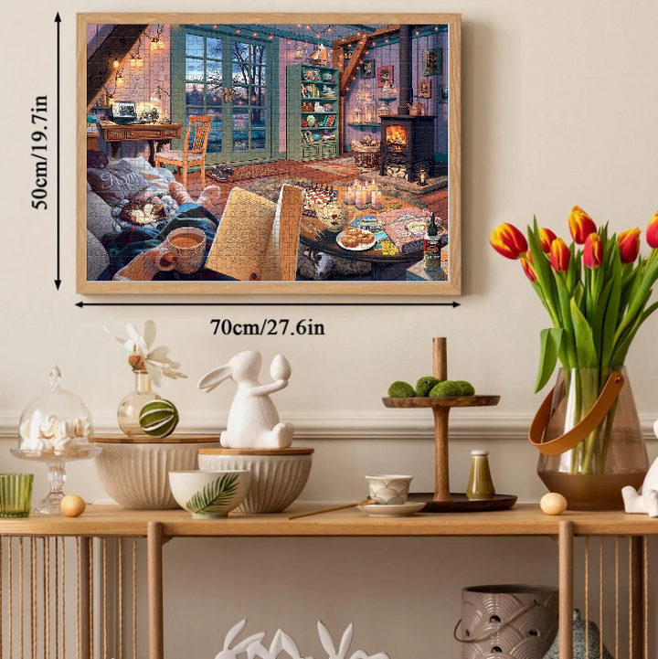 Cozy Retreat Jigsaw Puzzle 500 1000 Pieces