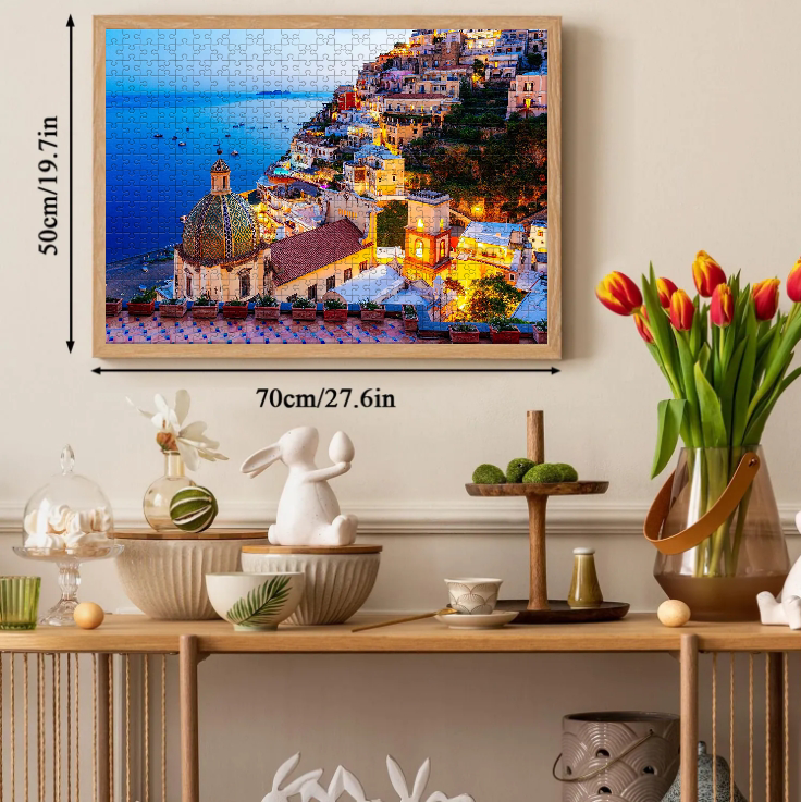 Dreamy Positano Jigsaw Puzzle 500 1000 Pieces