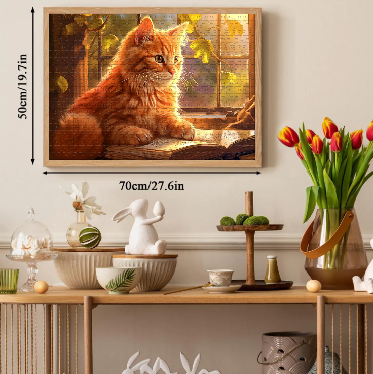 Guardian of Blooms Jigsaw Puzzle 500 1000 Pieces