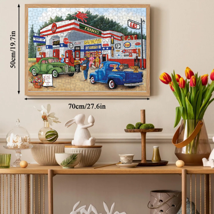 Country General Store Jigsaw Puzzle 500 1000 Pieces