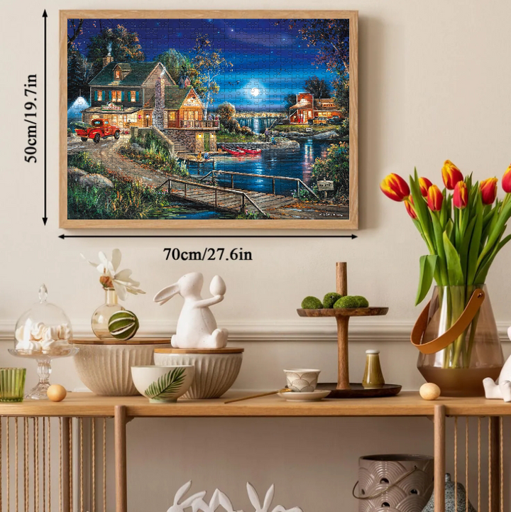 Beach Diner Jigsaw Puzzle 500 1000 Pieces