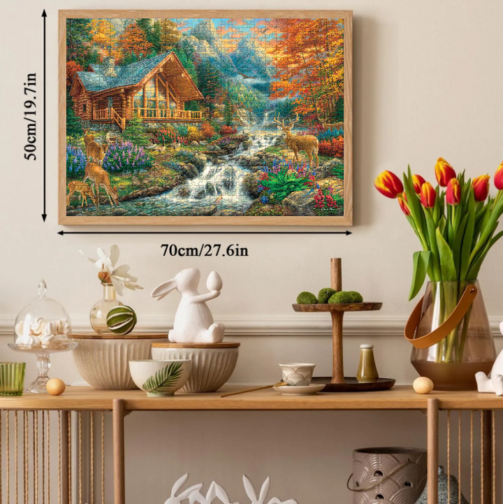 Alpine Retreat Jigsaw Puzzle 500 1000 Pieces