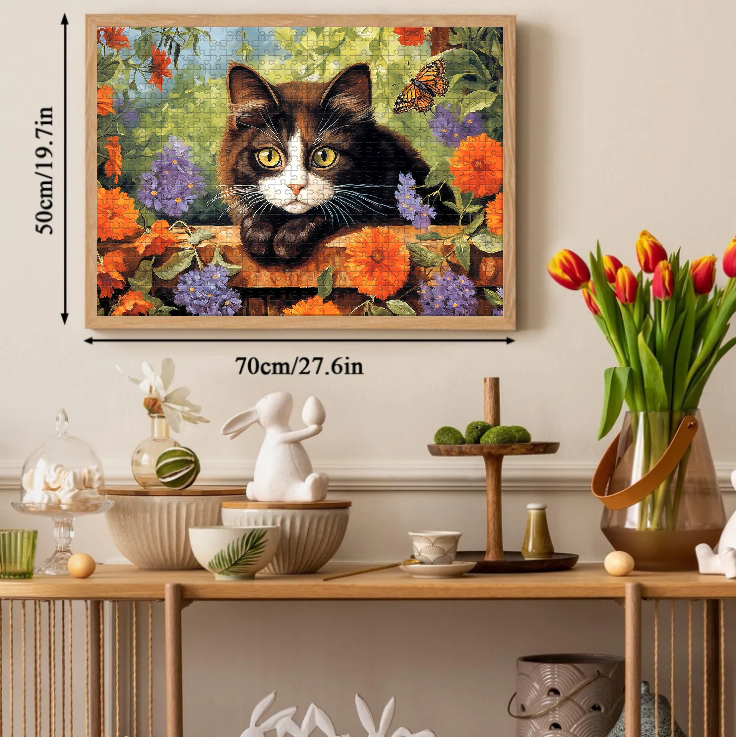 Guardian of Blooms Jigsaw Puzzle 500 1000 Pieces