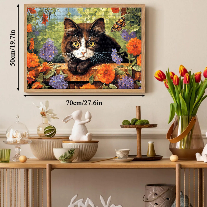 Guardian of Blooms Jigsaw Puzzle 500 1000 Pieces