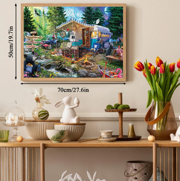 Mountain Retreat Jigsaw Puzzle 500 1000 Pieces