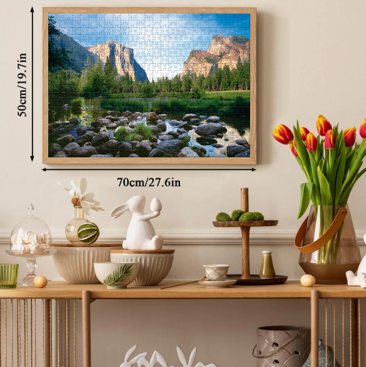 Yosemite Serenity Jigsaw Puzzle 500 1000 Pieces