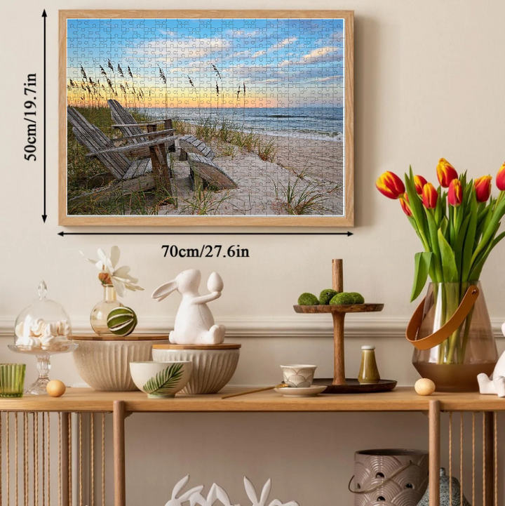 Coastal Sunrise Jigsaw Puzzle 500 1000 Pieces