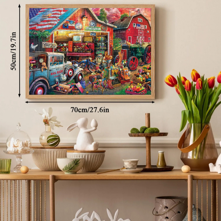 Country General Store Jigsaw Puzzle 500 1000 Pieces