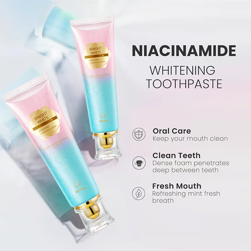 ✨ 🦷 Niacinamide Whitening Toothpaste - For Healthier, Whiter Teeth!