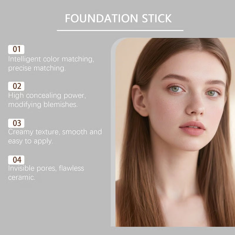 (🔥HOT SALE NOW 49% OFF) 2-in-1 Color-Changing Foundation Stick