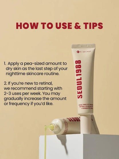 🌟 K Secret Seoul 1988 Eye Cream – Timeless Korean Radiance for Your Eyes 🌟