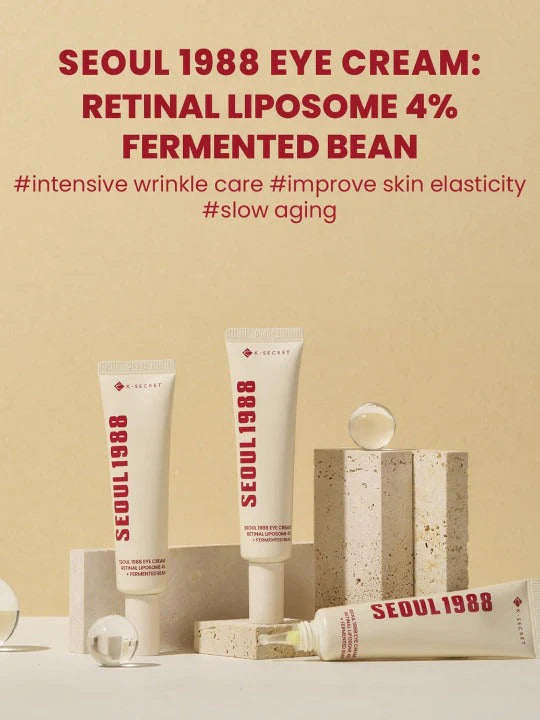 🌟 K Secret Seoul 1988 Eye Cream – Timeless Korean Radiance for Your Eyes 🌟