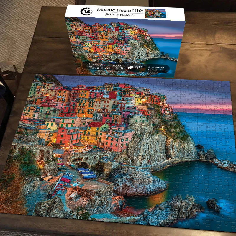 Cinque Terre Jigsaw Puzzle 500 1000 Pieces