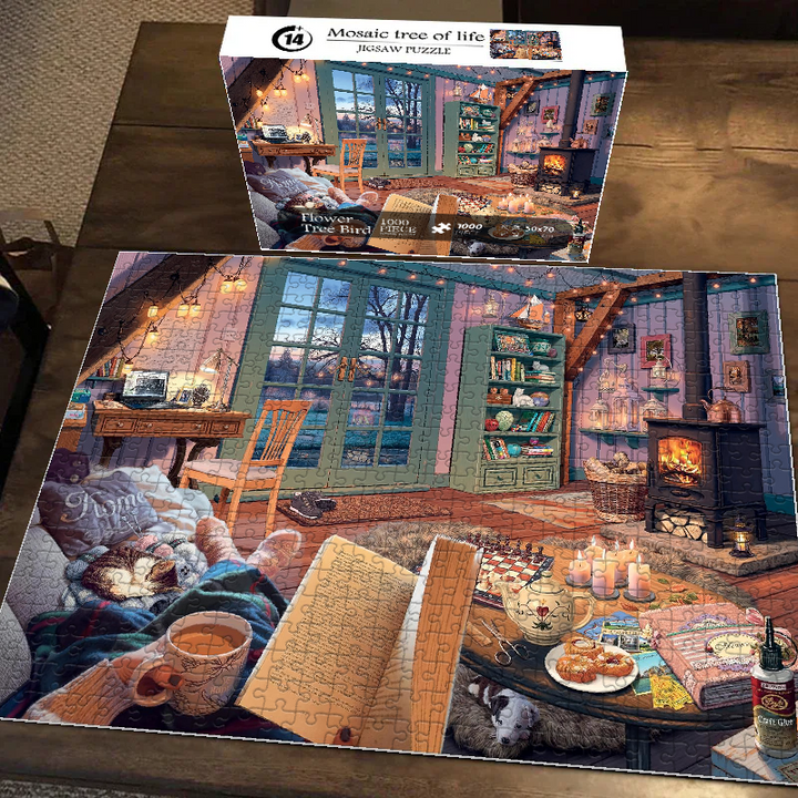 Cozy Retreat Jigsaw Puzzle 500 1000 Pieces