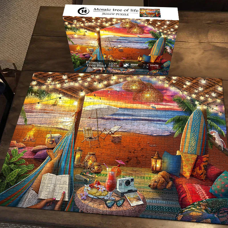 Coastal Cottage Jigsaw Puzzle 500 1000 Pieces