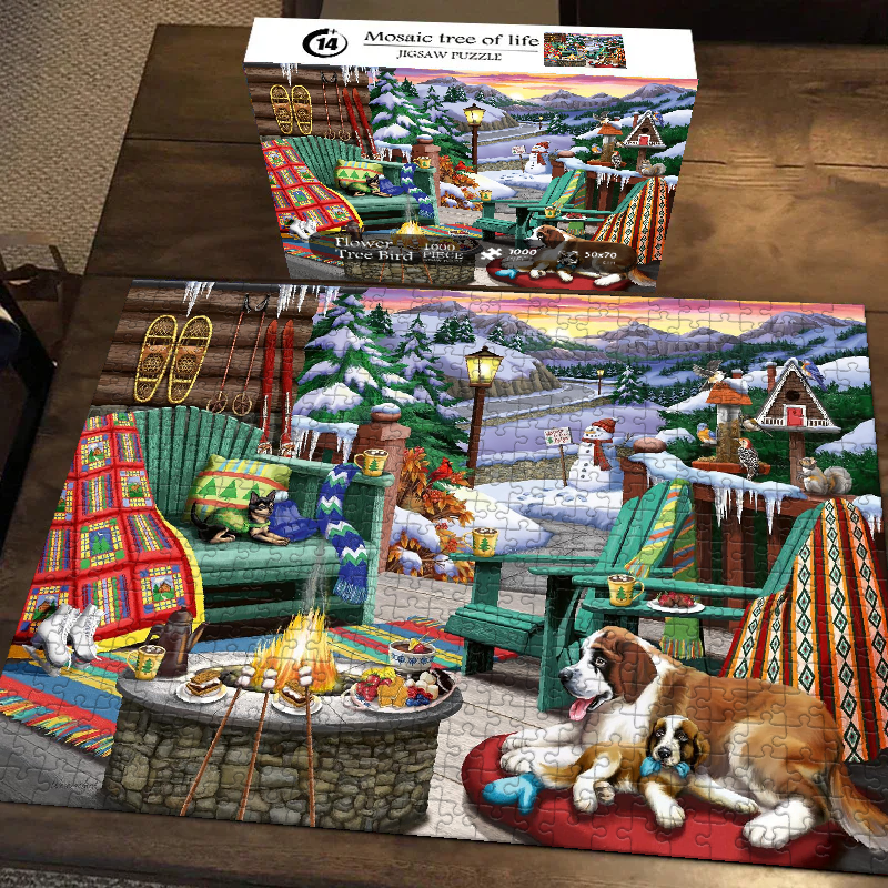 Coastal Cottage Jigsaw Puzzle 500 1000 Pieces