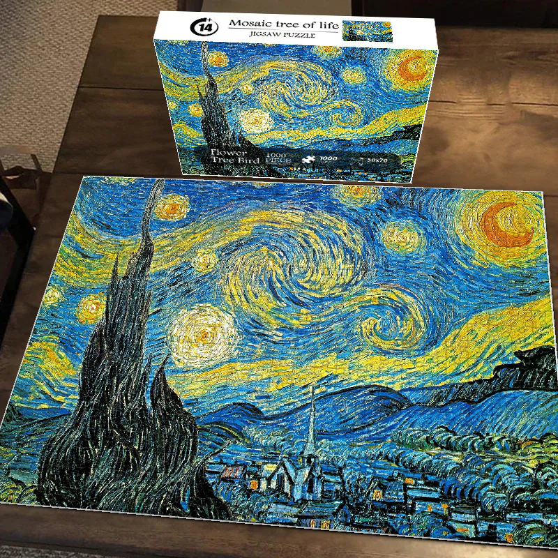 Starry Night Jigsaw Puzzle 500 1000 Pieces