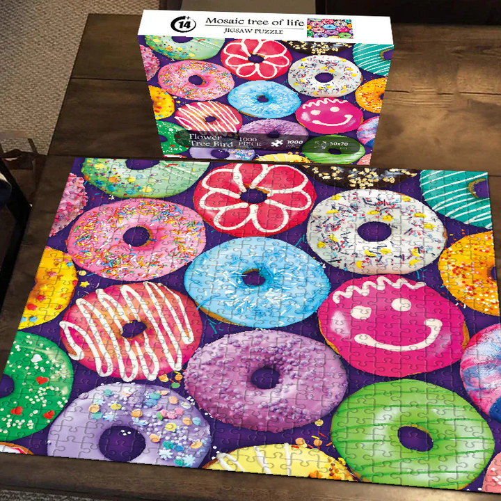 Donut Magic Jigsaw Puzzle 500 1000 Pieces