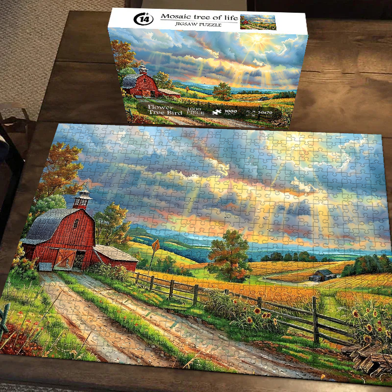 Majestic Peaks Jigsaw Puzzle 500 1000 Pieces