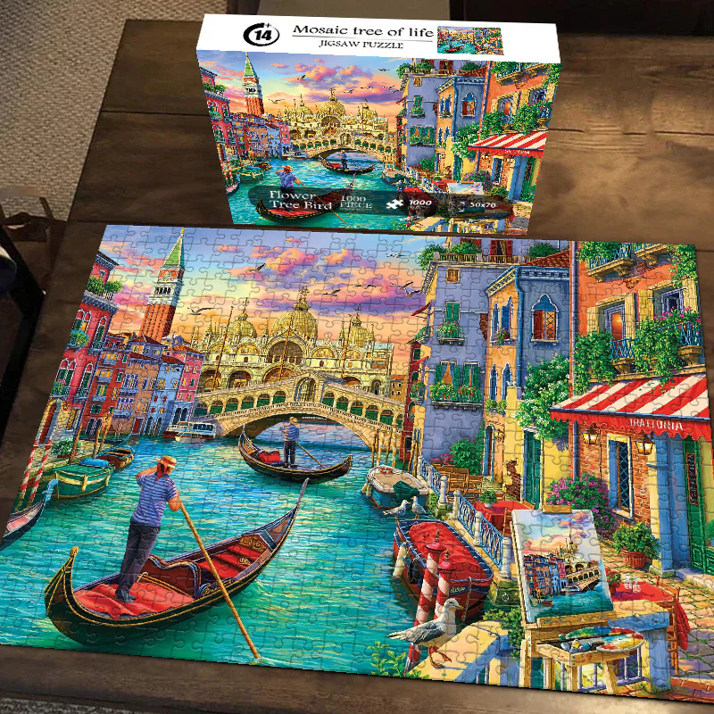 Venetian Charm Jigsaw Puzzle 500 1000 Pieces