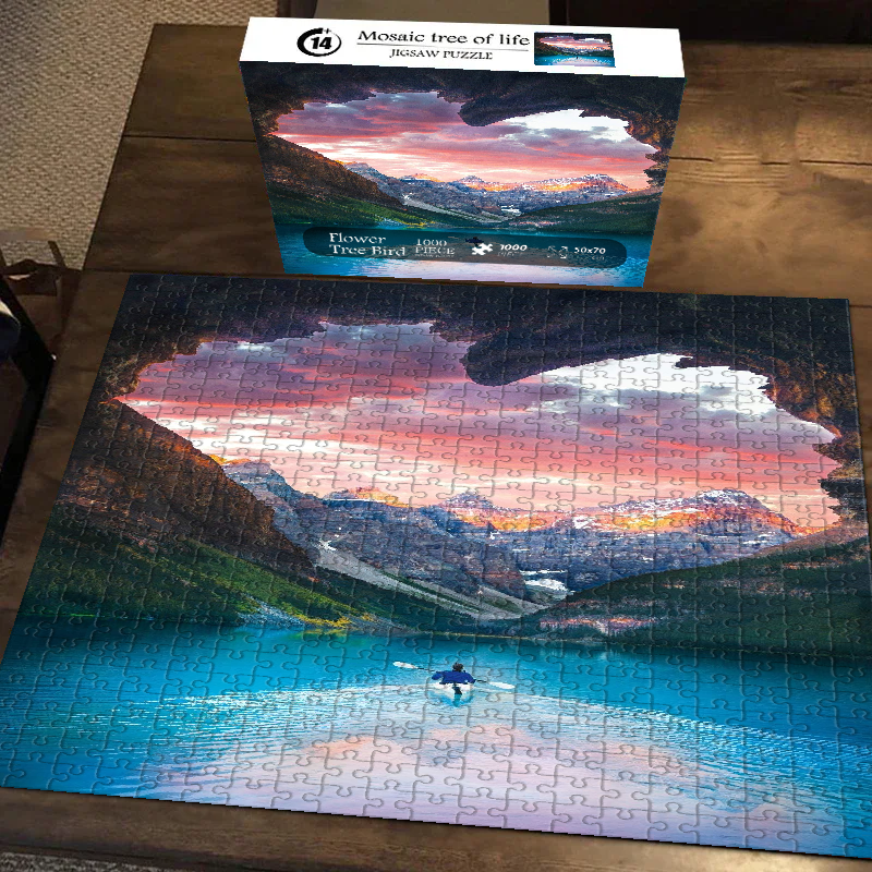 Lake Serenity Jigsaw Puzzle 500 1000 Pieces