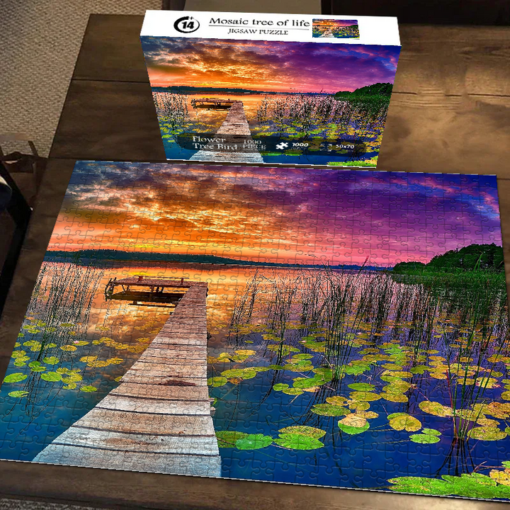 Lake Serenity Jigsaw Puzzle 500 1000 Pieces