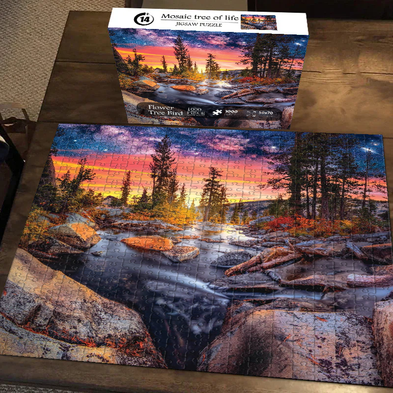 Yosemite Serenity Jigsaw Puzzle 500 1000 Pieces