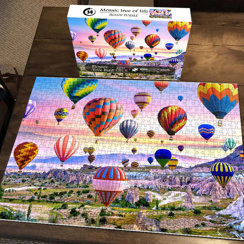 Rainbow Canopy Jigsaw Puzzle 500 1000 Pieces