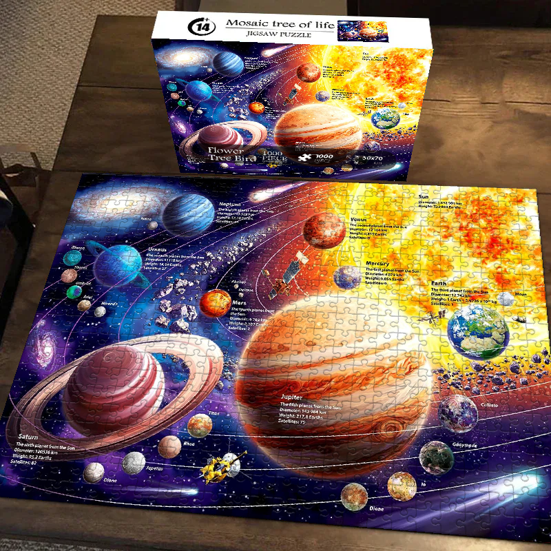 Solar Exploration Jigsaw Puzzle 500 1000 Pieces