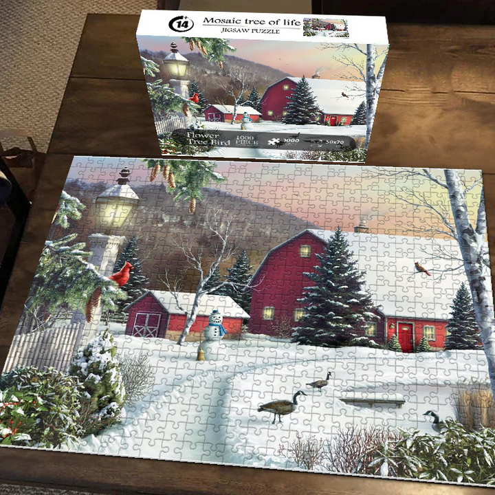 Winter Haven Jigsaw Puzzle 500 1000 Pieces