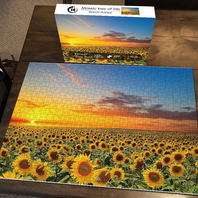 Golden Glow Jigsaw Puzzle 500 1000 Pieces