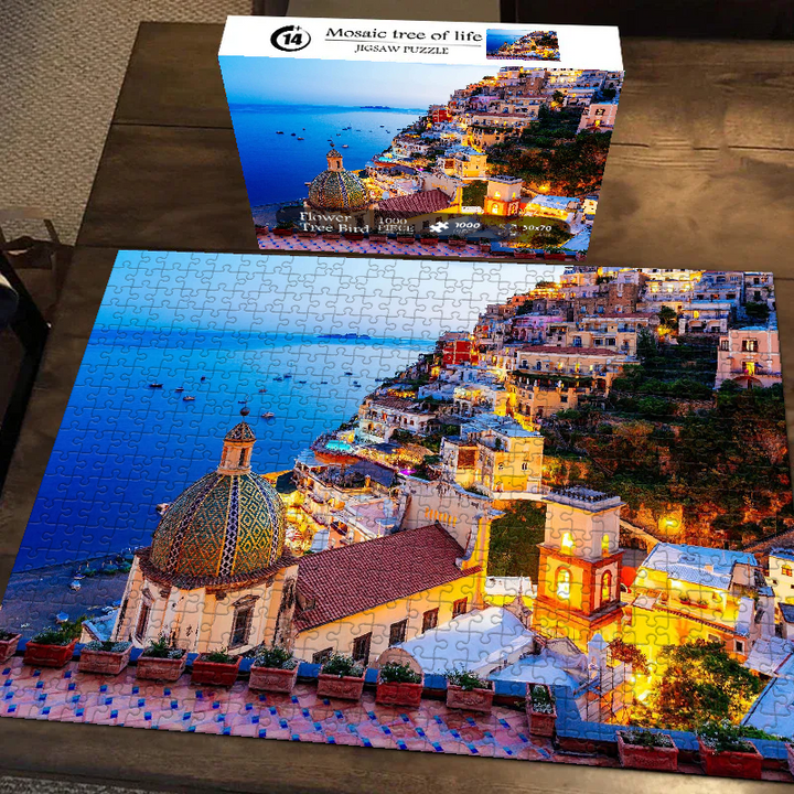 Dreamy Positano Jigsaw Puzzle 500 1000 Pieces