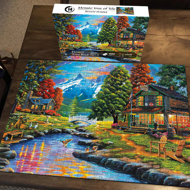 Tropical Serenity Jigsaw Puzzle 500 1000 Pieces