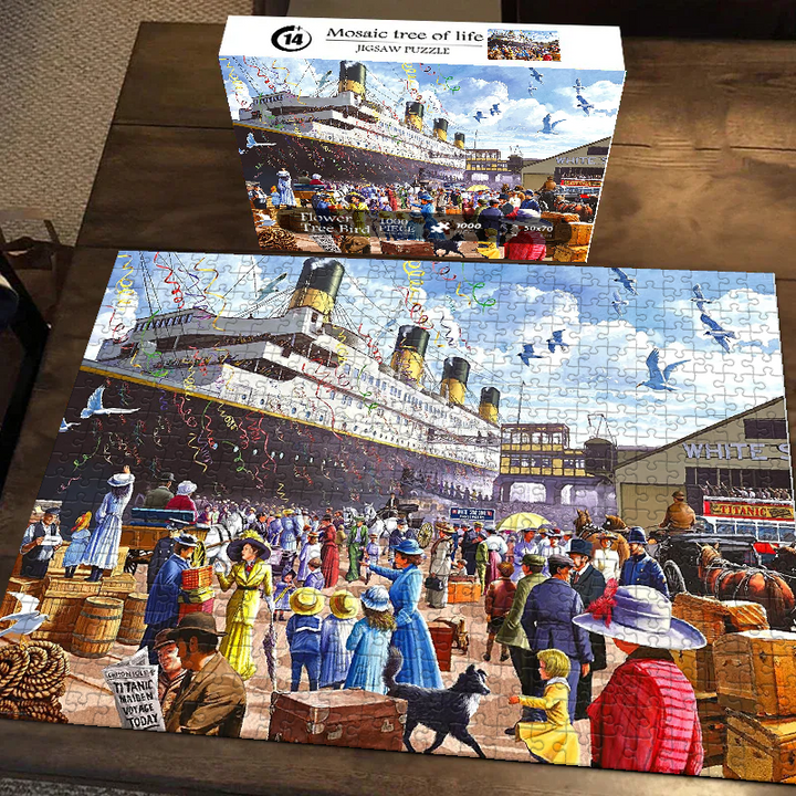 Adventure Awaits Jigsaw Puzzle 500 1000 Pieces