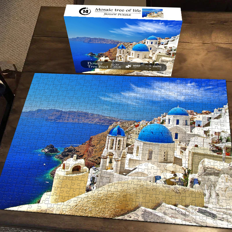 Dreamy Aegean Jigsaw Puzzle 500 1000 Pieces