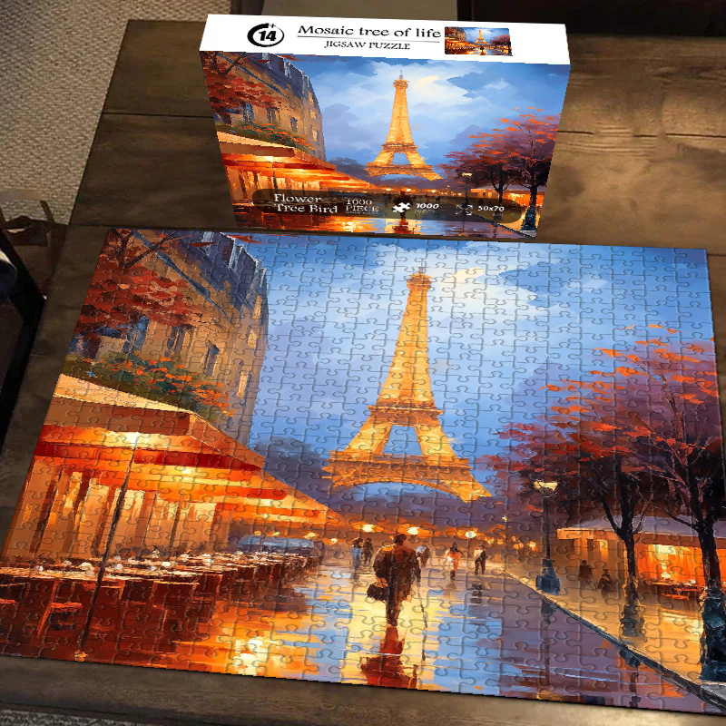 Paris Glow Jigsaw Puzzle 500 1000 Pieces